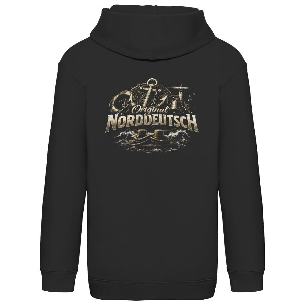 Hoodie Kinder  Original NORDDEUTSCH #604 - beidseitiger Druck