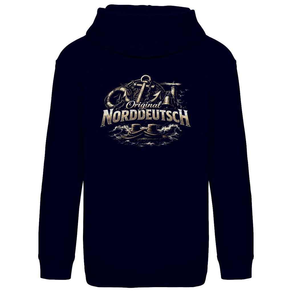Hoodie Kinder  Original NORDDEUTSCH #604 - beidseitiger Druck
