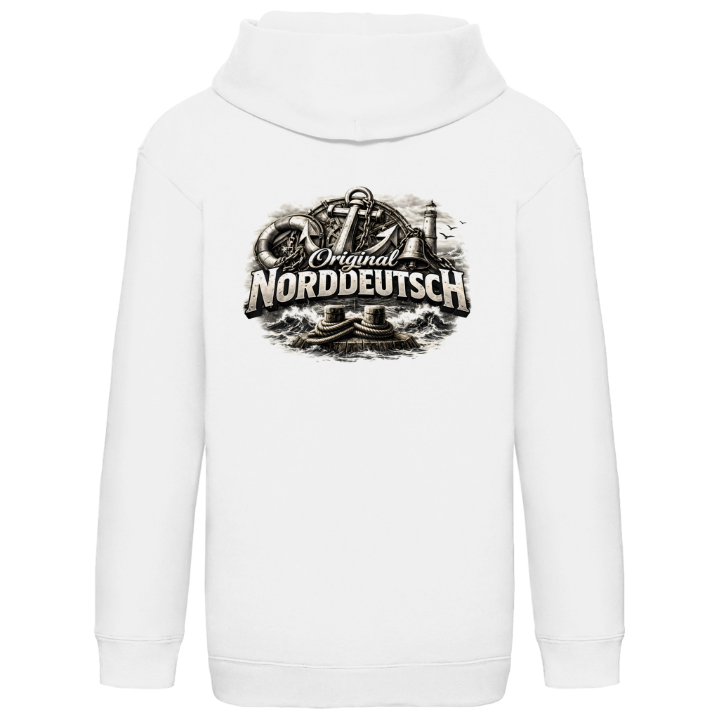 Hoodie Kinder  Original NORDDEUTSCH #604 - beidseitiger Druck