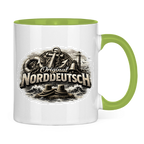 Keramik-Tasse zweifarbig   Original NORDDEUTSCH #604