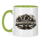 Keramik-Tasse zweifarbig   Original NORDDEUTSCH #604