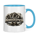Keramik-Tasse zweifarbig   Original NORDDEUTSCH #604