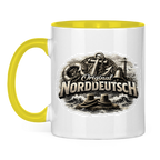 Keramik-Tasse zweifarbig   Original NORDDEUTSCH #604