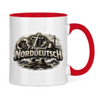 Keramik-Tasse zweifarbig   Original NORDDEUTSCH #604