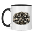 Keramik-Tasse zweifarbig   Original NORDDEUTSCH #604