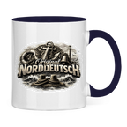 Keramik-Tasse zweifarbig   Original NORDDEUTSCH #604