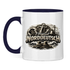 Keramik-Tasse zweifarbig   Original NORDDEUTSCH #604