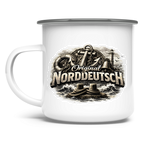 Emaille Tasse   Original NORDDEUTSCH #604