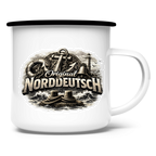 Emaille Tasse   Original NORDDEUTSCH #604