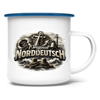 Emaille Tasse   Original NORDDEUTSCH #604