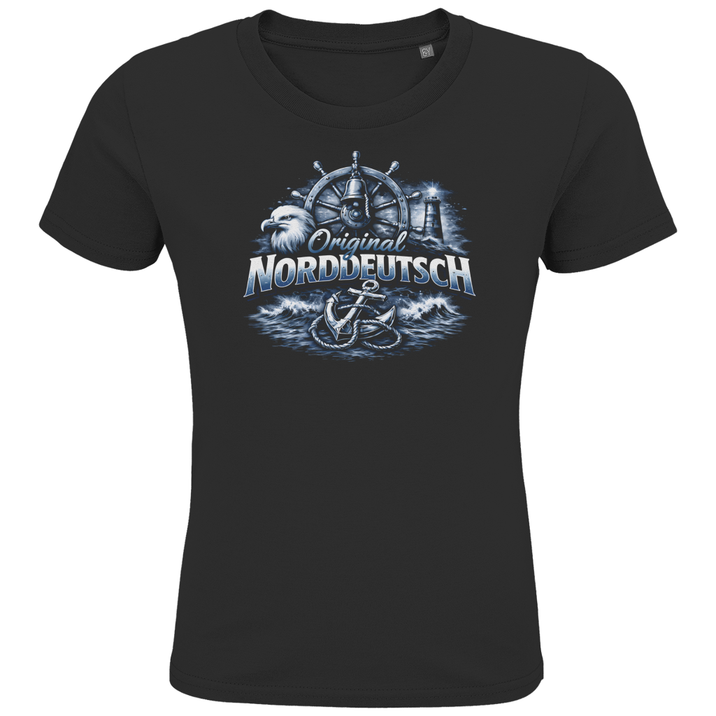 T-Shirt Kinder  Original NORDDEUTSCH #606- einseitiger Druck