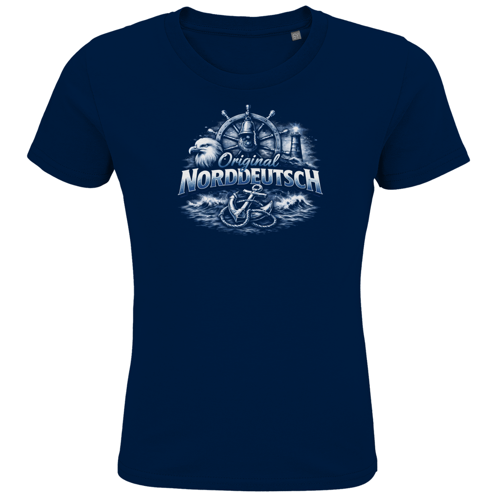 T-Shirt Kinder   Original NORDDEUTSCH #606  beidseitiger Druck