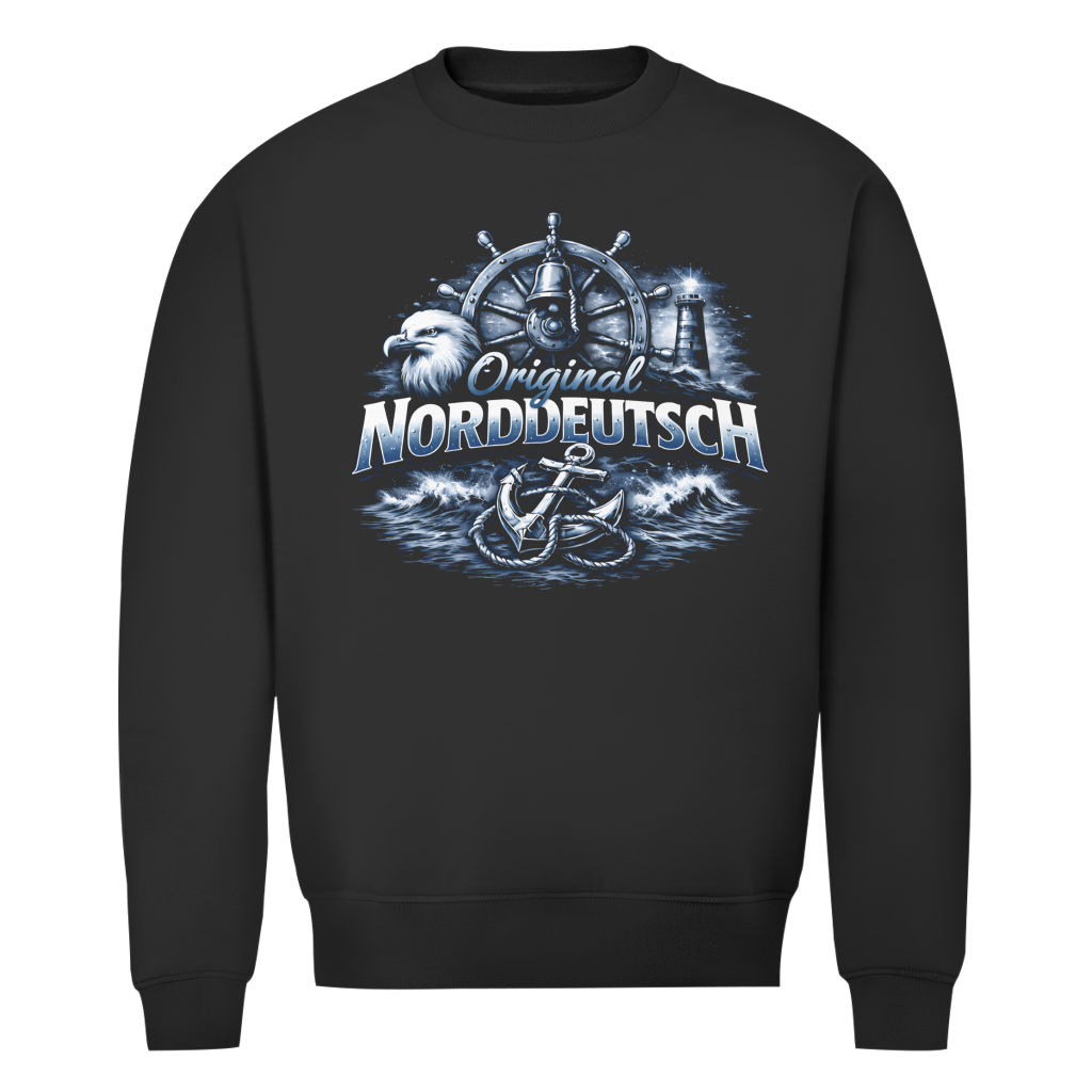 Sweatshirt Herren  Original NORDDEUTSCH #606 - einseitiger Druck