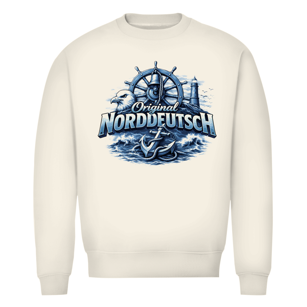 Sweatshirt Herren  Original NORDDEUTSCH #606 - einseitiger Druck