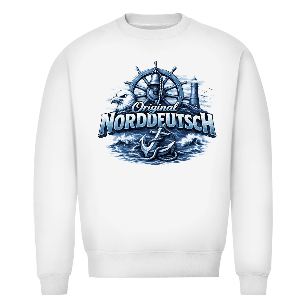 Sweatshirt Herren  Original NORDDEUTSCH #606 - einseitiger Druck