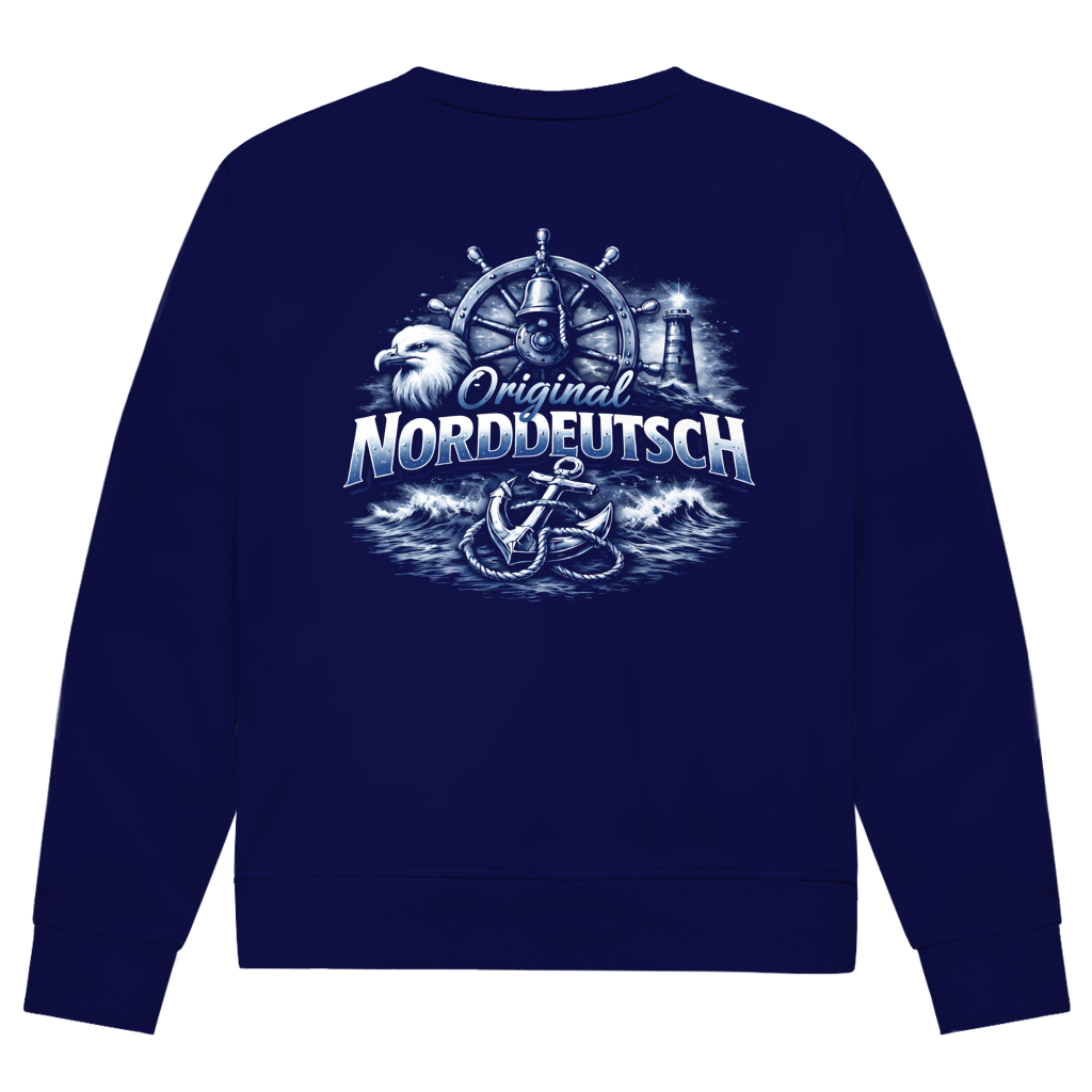 Sweatshirt Herren   Original NORDDEUTSCH #606 - beidseitiger Druck