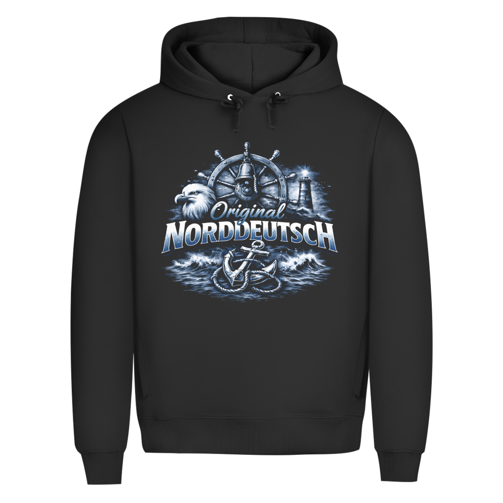 Hoodie Herren   Original NORDDEUTSCH #606 - einseitiger Druck