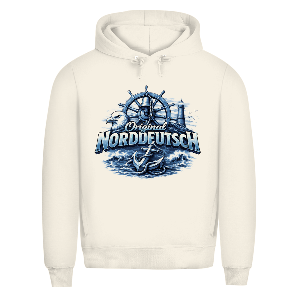 Hoodie Herren   Original NORDDEUTSCH #606 - einseitiger Druck