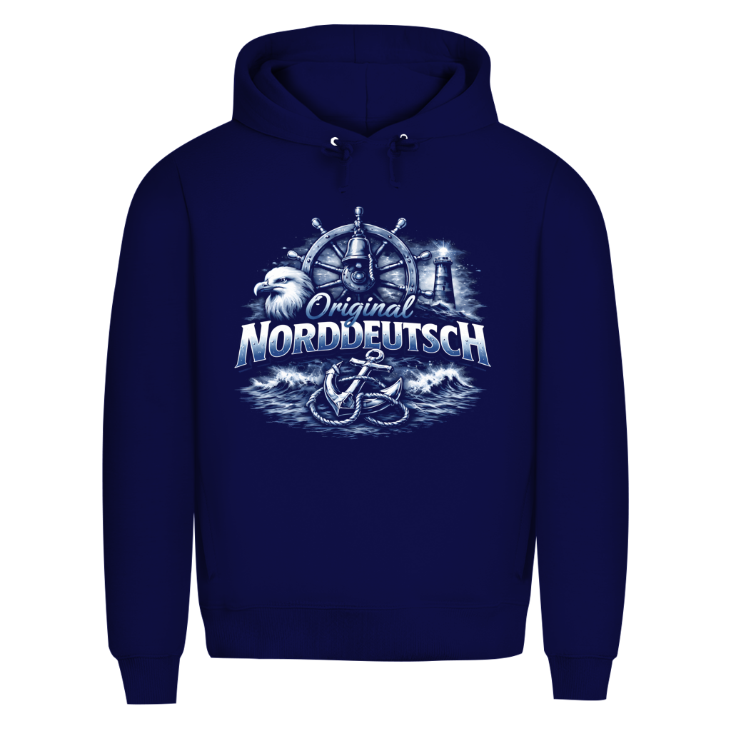 Hoodie Herren   Original NORDDEUTSCH #606 - einseitiger Druck