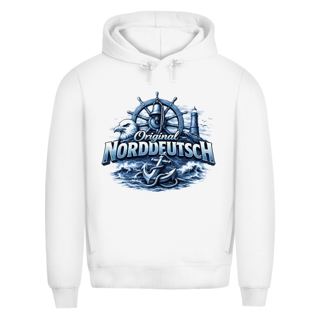 Hoodie Herren   Original NORDDEUTSCH #606 - einseitiger Druck
