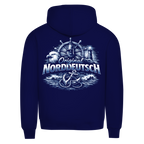 Hoodie Herren   Original NORDDEUTSCH #606- beidseitiger Druck