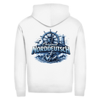 Hoodie-Jacke   Original NORDDEUTSCH #606 - beidseitiger Druck