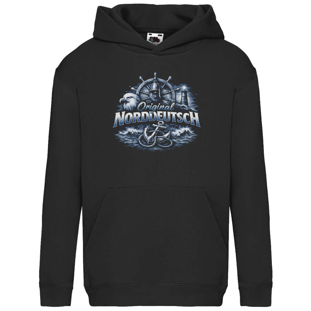 Hoodie Kinder  Original NORDDEUTSCH #606 - einseitiger Druck