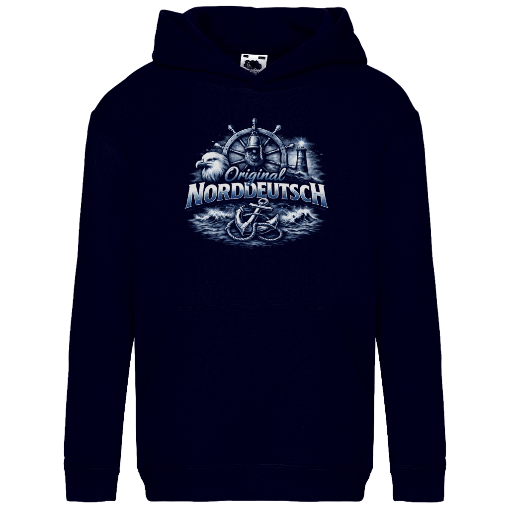 Hoodie Kinder  Original NORDDEUTSCH #606 - einseitiger Druck