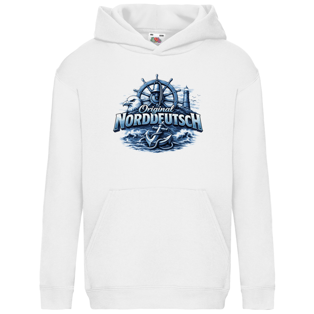 Hoodie Kinder  Original NORDDEUTSCH #606 - einseitiger Druck