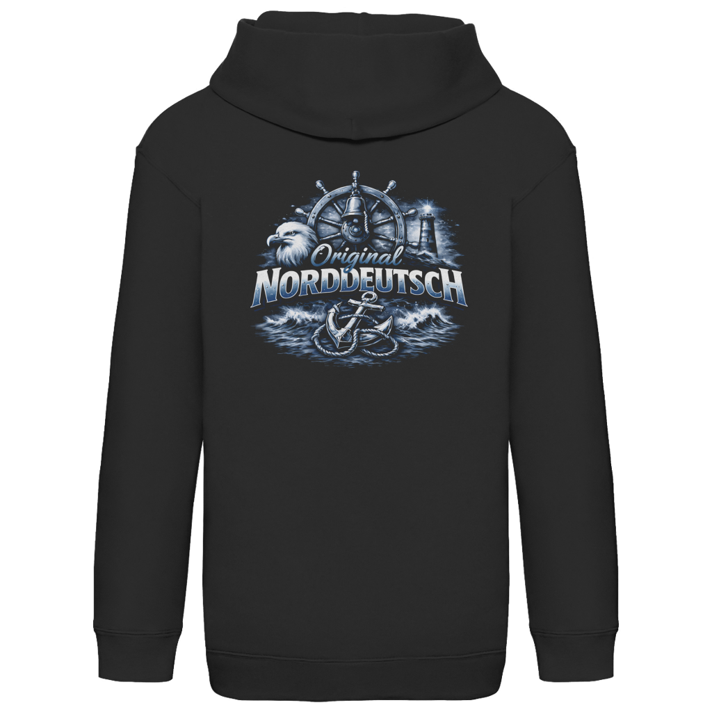 Hoodie Kinder  Original NORDDEUTSCH #606 - beidseitiger Druck