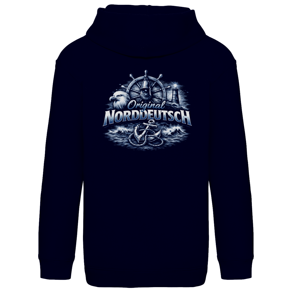 Hoodie Kinder  Original NORDDEUTSCH #606 - beidseitiger Druck