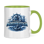 Keramik-Tasse zweifarbig   Original NORDDEUTSCH #606