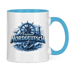 Keramik-Tasse zweifarbig   Original NORDDEUTSCH #606