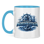 Keramik-Tasse zweifarbig   Original NORDDEUTSCH #606