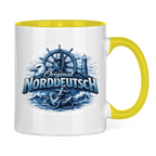 Keramik-Tasse zweifarbig   Original NORDDEUTSCH #606