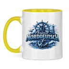 Keramik-Tasse zweifarbig   Original NORDDEUTSCH #606