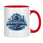 Keramik-Tasse zweifarbig   Original NORDDEUTSCH #606