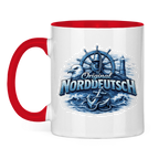 Keramik-Tasse zweifarbig   Original NORDDEUTSCH #606