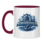 Keramik-Tasse zweifarbig   Original NORDDEUTSCH #606
