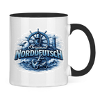 Keramik-Tasse zweifarbig   Original NORDDEUTSCH #606