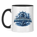 Keramik-Tasse zweifarbig   Original NORDDEUTSCH #606