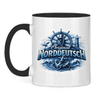 Keramik-Tasse zweifarbig   Original NORDDEUTSCH #606