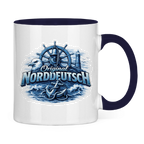 Keramik-Tasse zweifarbig   Original NORDDEUTSCH #606