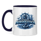 Keramik-Tasse zweifarbig   Original NORDDEUTSCH #606