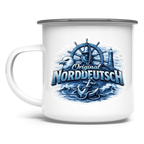 Emaille Tasse   Original NORDDEUTSCH #606