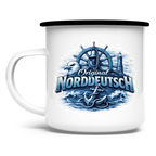 Emaille Tasse   Original NORDDEUTSCH #606