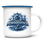 Emaille Tasse   Original NORDDEUTSCH #606