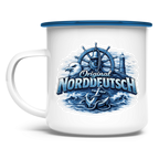 Emaille Tasse   Original NORDDEUTSCH #606