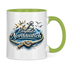 Keramik-Tasse zweifarbig Original NORDDEUTSCH #605