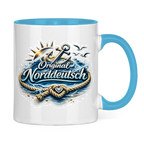 Keramik-Tasse zweifarbig Original NORDDEUTSCH #605